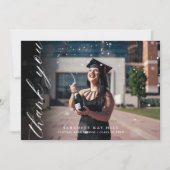 Klassiek elegant script bedankt (Voorkant)