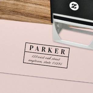 Klassiek en Elegant Type Retouradres Zelfinktende Stempel