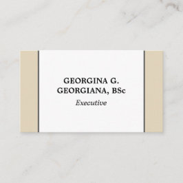 Klassiek en traditioneel professioneel Visitekaart Visitekaartje