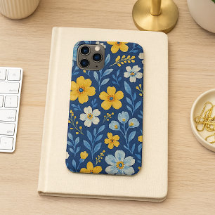 Klassiek Etnisch Mediterraan Bloemmotief Kunstpatr iPhone 11 Pro Max Hoesje