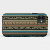 Klassiek Europees Stripe  Patroon Case-Mate iPhone Case (Achterkant (horizontaal))