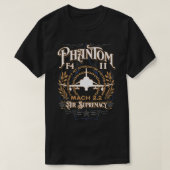 Klassiek F4 Phantom II Fighter Bomber Jet Vliegtui T-shirt (Design voorkant)