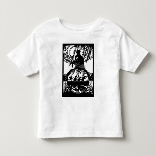 Klassiek Fairy Tale-ontwerp. Kleuter T-shirt (Voorkant)