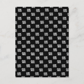 klassiek fuckyoupatroon briefkaart