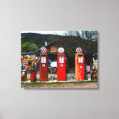 Klassiek gasmuseum, New Mexico Canvas Afdruk (Voorkant)