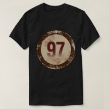 Klassiek gedesdistresseerd nummer 97