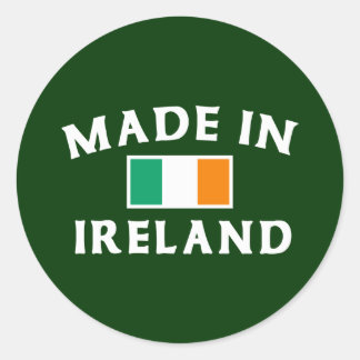 Klassiek gemaakt in Ierland Ronde Sticker