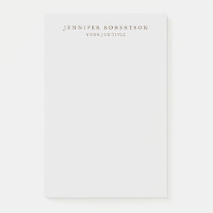 Klassiek gepersonaliseerd Gepersonaliseerd minimal Post-it® Notes