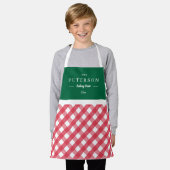 Klassiek gepersonaliseerd Kind Apron Schort (Gedragen)