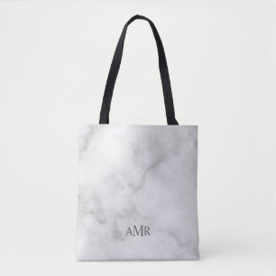 Klassiek gepersonaliseerd monogram draagtas