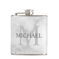 Klassiek gepersonaliseerd monogram en de Marmer va