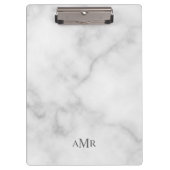 Klassiek gepersonaliseerd monogram klembord (Voorkant)