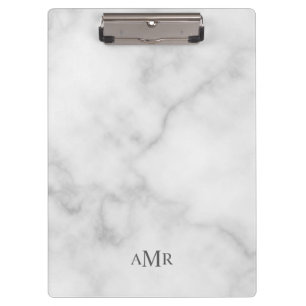 Klassiek gepersonaliseerd monogram klembord