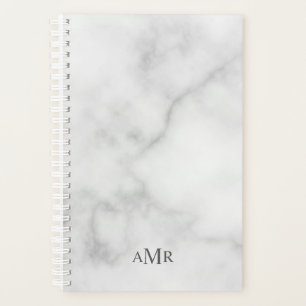 Klassiek gepersonaliseerd monogram planner