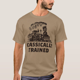 Klassiek getrainde locomotieven t-shirt
