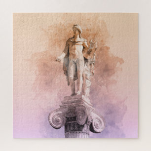 Klassiek grieks beeld van Apollo Legpuzzel