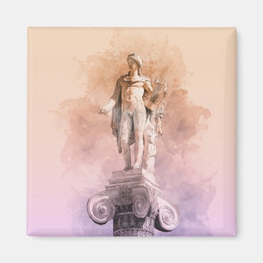 Klassiek grieks beeld van Apollo Magneet (Voorkant)
