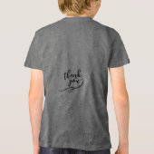 Klassiek Grijs Basic T-Shirt – Comfortabel voor el (Achterkant)