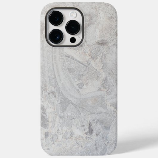 Klassiek grijs marmer Case-Mate iPhone case (Achterkant)