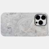 Klassiek grijs marmer Case-Mate iPhone case (Achterkant (horizontaal))