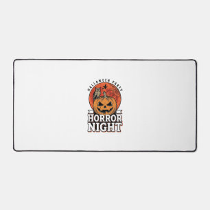Klassiek Halloween Horror Night Pompoen Shirt Ontw Bureaumat