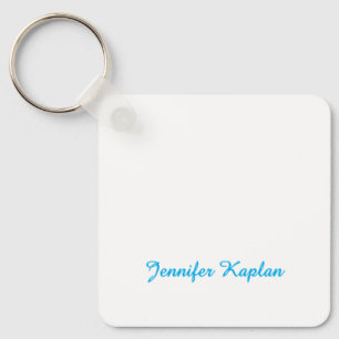 Klassiek handschrift Minimalistisch Professioneel Sleutelhanger