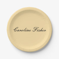 Klassiek handschrift Plain Simple Beige