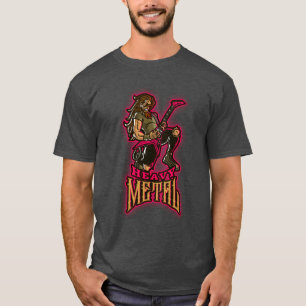 Klassiek heavy metal t-shirt