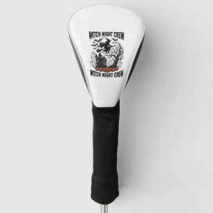 Klassiek Heksen Shirt Halloween Coven Nacht Grafis Golfheadcover