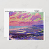 Klassiek het Schilderen Briefkaart (Voorkant / Achterkant)