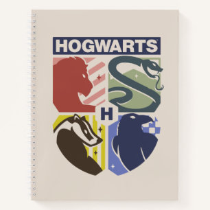 Klassiek HOGWARTS™ Gestempeld Wapen Notitieboek