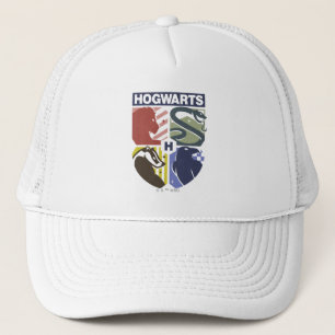 Klassiek HOGWARTS™ Gestempeld Wapen Trucker Pet