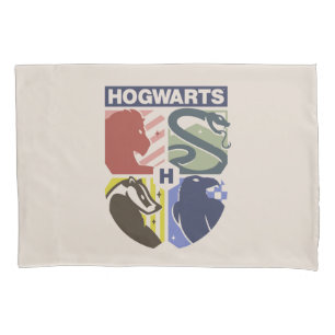 Klassiek HOGWARTS™ Gestempeld Wapenembleem Kussensloop