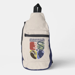 Klassiek HOGWARTS™ Gestempeld Wapenembleem Sling Bag