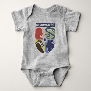 Klassiek HOGWARTS™ met gestempeld wapen Romper