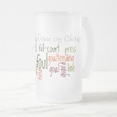 Klassiek honkbalspel van Champions Matglas Bierpul (Voorkant rechts)