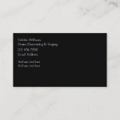 Klassiek huis decoreren en enscenering visitekaartje