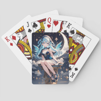 Klassiek kaartspel pokerkaarten