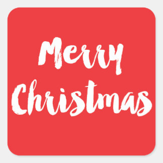 Klassiek Kerst sticker