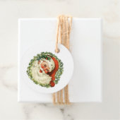 Klassiek  kerstcadeau bedankjes labels (In situ)