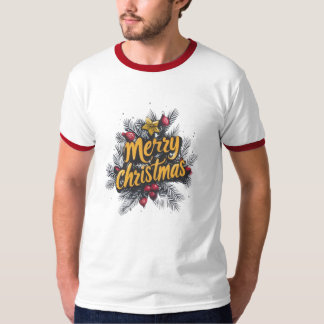 Klassiek Kerstmis T-shirt” T-shirt