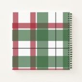 Klassiek kerstplakfamilierecept notitieboek (Achterkant)