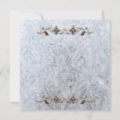 Klassiek Kristal & Edelstenen 15e Huwelijksjubileu Kaart (Achterkant)