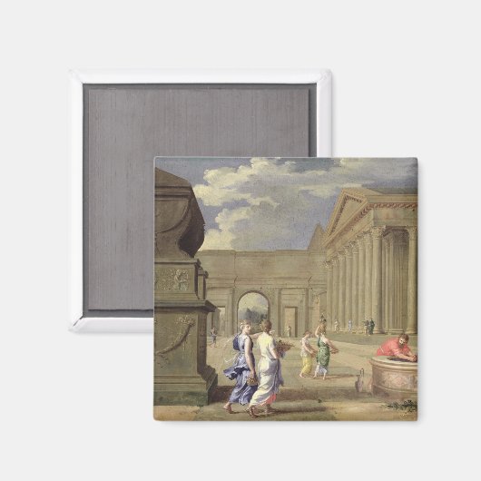 Klassiek landschap magneet (Voorkant / Achterkant)