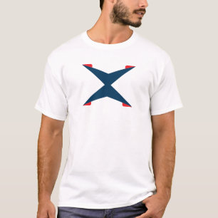 Klassiek Letter X Monogram T-shirt