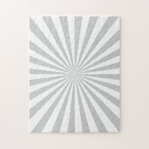 Klassiek licht grijs draaiend wiel legpuzzel