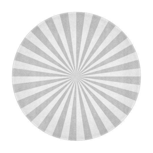 Klassiek licht grijs draaiend wiel snijplank (Voorkant)