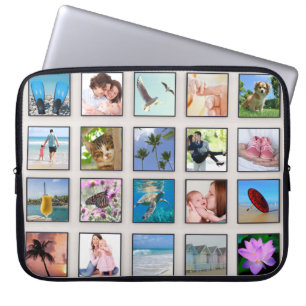 Klassiek Lijst Foto collage Laptop Sleeve
