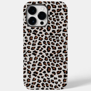 Klassiek luipaardprintpatroon Case-Mate iPhone 14 pro max hoesje