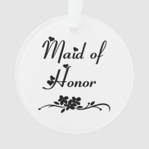Klassiek Maid of Honor Ornament